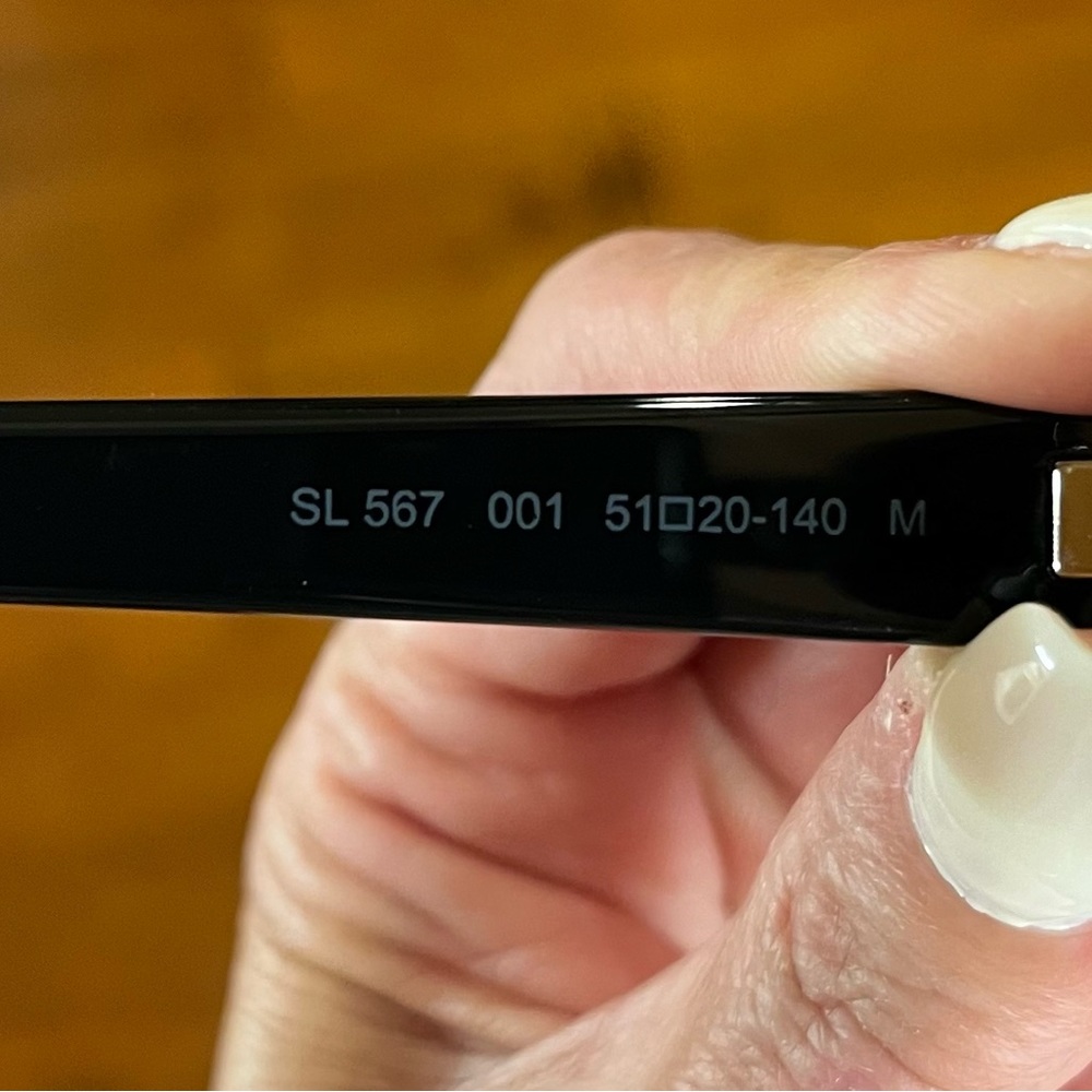 SAINT LAURENT Oval acetate sunglasses excellent like new condition - Picture 10 of 10